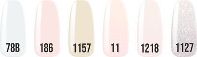 MILKSHAKE COLLECTION set 6 colori polish gel