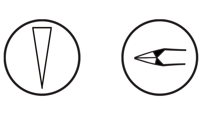 PINZETTA CIGLIA 0046-41