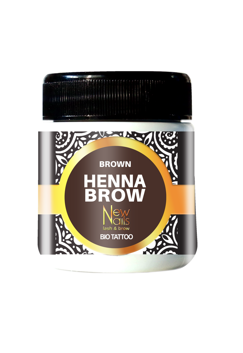 HENNA BROW - Brown - Marrone