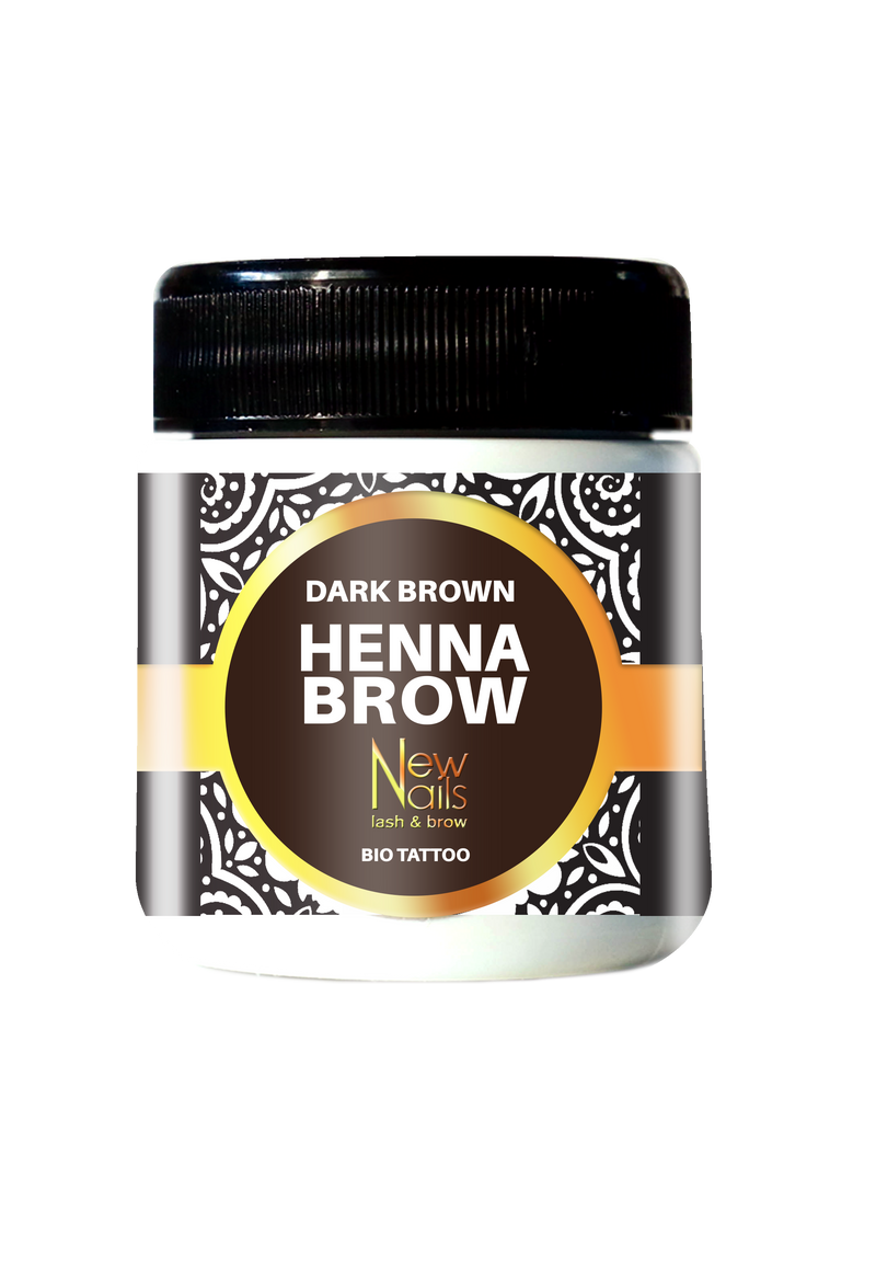 HENNA BROW - Dark Brown - Marrone scuro