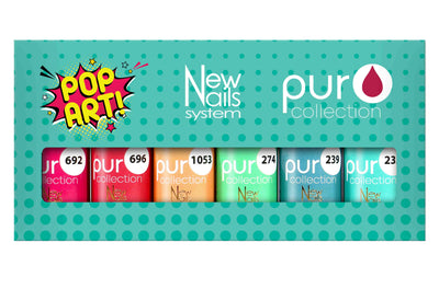 POPART COLLECTION set 6 colori polish gel