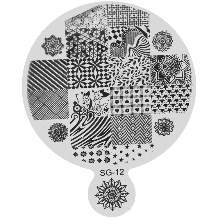 Stamping Plate 12