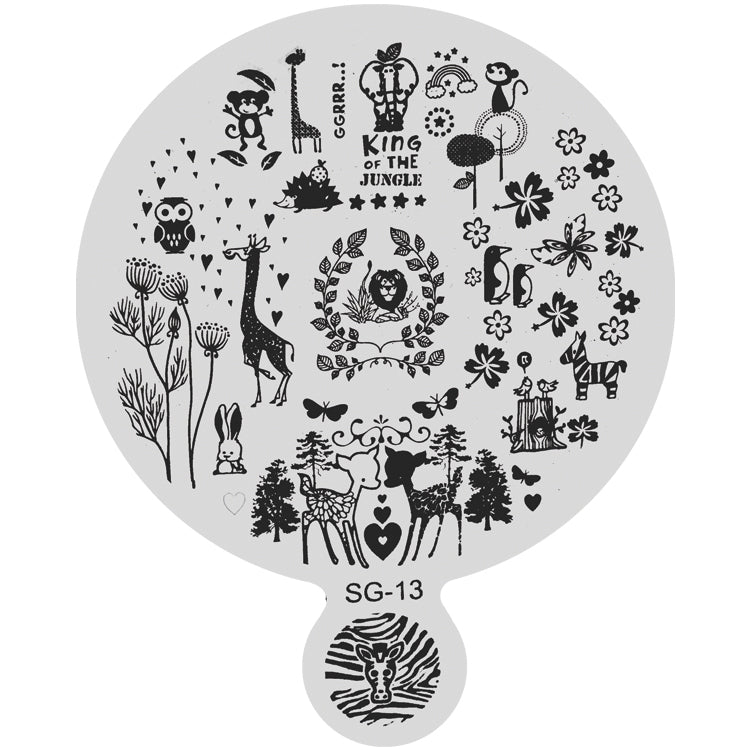 Stamping Plate 13